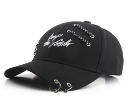 Letter Embroidery Curved Brim Cotton Peaked Cap Spring and Summer Womens Sun Protection Hat Trendy Mens Street Couple Baseball 59249286