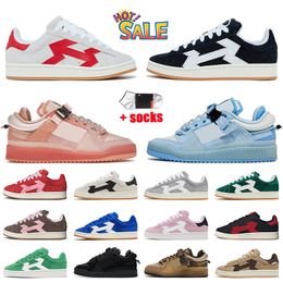 Women Mens Designer Campus 00s Bad Bunny Shoes Forum 84 Low Trainers Red Black White Gum Grey Pink Brown Light Blue【code ：L】Platform Sneakers