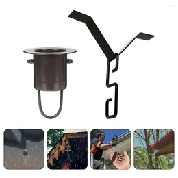 Garden Decorations Rain Chain Drainer Accessories Installation Chains For Downspouts Water Gutter Decorative Rainproof