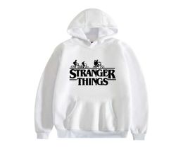 Popular TV Stranger Things Print Unisex Hoodies Sweatshirts Fashion Men Women Pullovers Harajuku Cartoon Kids Sportswear Tops Q0819452688