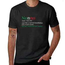 Men's Polos Funny Nonno Italian Grandfather Gift T-Shirt Plus Size Tops Blank T Shirts Boys Animal Print Shirt Mens Graphic