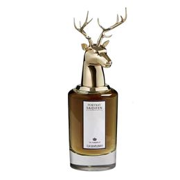 Wujie Beast Head for Men Lasting Net Red Elk Perfume Charm Fragrance 80ML