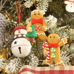 Decorative Figurines Christmas Tree Gingerbread Man Pendant Party Supplies Decorations Home Cute And Fun Gifts For Kids