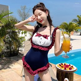 Women's Swimwear Padded Swimsuit One-Piece Monokini Sexy Push Up Bikini Fashion Kawaii Girls Beach Wear Swimming