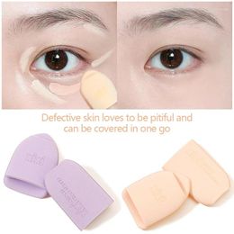 Makeup Sponges Liquid Foundation Concealer Puff Wet And Dry Dual Use Cushion Detail Finger Make Up Blender