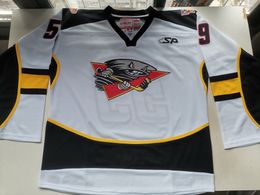 Hockey jerseys Physical photos Cyclones 59 KATER Men Youth Women High School Size S-6XL or any name and number jersey