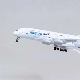 1:400 Scale Model 18cm A380 Prototype Airlines Aircraft With Landing Gears Plane Diecast Metal Alloy Airplane