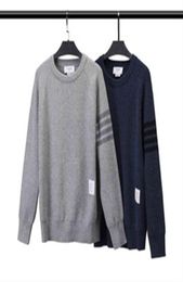 Brand sweatshirts Autumn Men Sweater Wool Casual Pullover Women Top Striped Plus Size Korean Design High Quality Couple Wear5789057