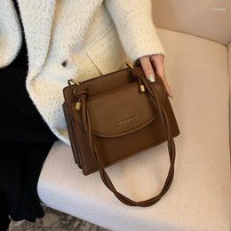 Shoulder Bags Cross Body Bag Woman Retro Fashion Ladies Flap PU Small Square Messenger Designer Handbags High Quality