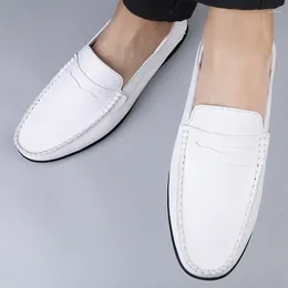 Casual Shoes Men's Breathable Slip-On Penny Loafers - Elegant Lightweight Dress For Formal And Occasions Perfect Driving &