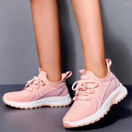 Casual Shoes Women Sneakers Platform Female Sport Antislip Mesh Breathable Tennis