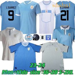 2023 2024 uruguay soccer jerseys national team G.DE ARRASCAETA M.UGARTE F.VAERDE N.NANDEZ D.NUNEZ R.ARAUJO E.CAVANI F.VINAS M.VECINO N.DE LA CRUZ football men