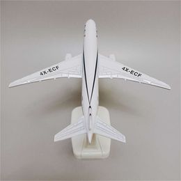 16cm Israel Airways Boeing 777 B777 Airlines Metal Alloy Aeroplane 1/400 Scale Diecast Air Plane Model Aircraft Gifts