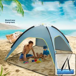 Beach Tent Sunshine Shelter Outdoor Sports Sunshine Tent Fishing Picnic Park UV Protection Tourism Ultra Light Rain Tent 240507