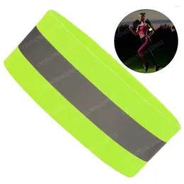 Knee Pads Reflective Tape Straps High Visibility Bracelet Strap Safety For Night Walking Cycling Running