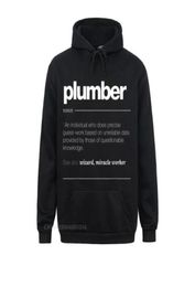 Men039s Hoodies Sweatshirts Plumber Definition Hoodie Funny Plumbing Job Gift Tee Slim Fit Long Sleeve Fitness Tight Men Hood6733469