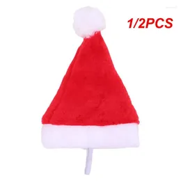 Dog Apparel 1/2PCS Christmas Hat Halloween Pet For Cat Puppy Hats Gift Year Santa Winter Cosplay Supplies