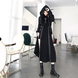 Work Dresses Fashion Long Sleeve Black Hoodie Sweatshirts Y2k E-Girl High Waist Sexy Camisole 2024 Spring Two Piece Sets