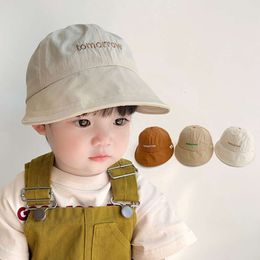 Summer Children Sunscreen Chłopcy Dziewczyny Szybkie suszenie rybaków Kids Large Brim Duckbill Hat Thin Baby Sunshade Visors L2405