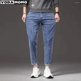 Men's Jeans Spring And Autumn Thin Style Straight Loose Classic High ElasticityJeans Male Brand Clothing Casual Pants