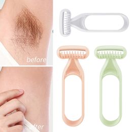 Ultra Smooth Shaver Gender Neutral Hair Remover with Micro Guard Blades for Smooth Underarm, Leg Intimate Area Shaving Painless, Safe, Easy to Clean