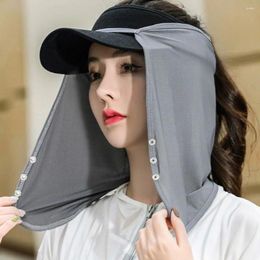 Scarves Outdoor Silk Scarf Neck Protection For Men Women Cap Mask Face Anti-uv Cover Sunscreen Veil
