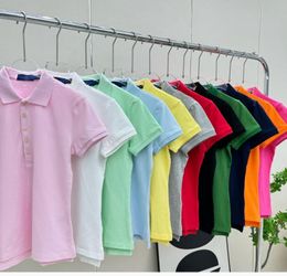 brand Designer Ladies Lapel Polo Shirts Casual Cotton short Sleeved Blouses Slim Horse Embroidered Logo Women High Quality Top Female T Shirt Golf Tennis