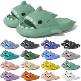 shark Free slides one Designer Shipping sandal slipper for GAI sandals pantoufle mules men women slippers trainers flip flops sandles c 796 s wo s