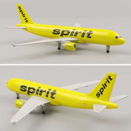 Aircraft Model 20cm 1:400 Spirit Number A320 Metal Replica Alloy Material With Landing Gear Children's Toys Birthday Gift