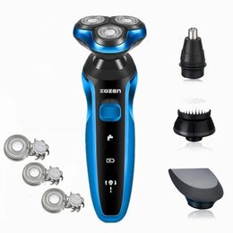 Men Electric Shaver Rechargeable Electric Razor Body Hair Cutting Shaving Machine for Men Women Cleaning Beard Trimmer Washable 240520