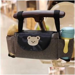 Diaper Bags Baby Stroller Portable Mother Bag For Bottle Organizer Nappy Storage Maternity Mommy Travel Drop Delivery Kids Diapering Dhgk3