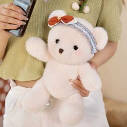 Stuffed Plush Animals Cute Handmade Bunny Plush Toy Kaii Stuffed Animals Sheep Bear Plushies Doll Anime Soft Kids Babys Accompany Toys Home Decor