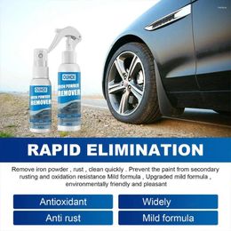 Car Wash Solutions 100ml Multi Purpose Rust Remover Spray Metal Surface Maintenance Powder Iron 3pcs Cleaning Super Paint Cle W9t2