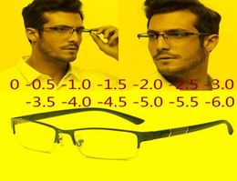 Sunglasses Half Metal Frame Nearsighted Glasses Unisex Prescription Myopia 0 05 1 15 2 25 3 4 5 6 Reading 10 15 20 3437946