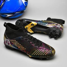 American Football Shoes Size 35-45 Original Soccer Sneakers Cleats Professional Boots Men Kids Futsal For Boys Girl