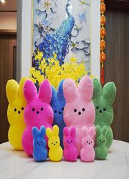 Party Favor 38cm 15cm peeps plush bunny rabbit peep Easter Toys Simulation Stuffed Animal Doll for Kids Children Soft Pillow Gifts8212267