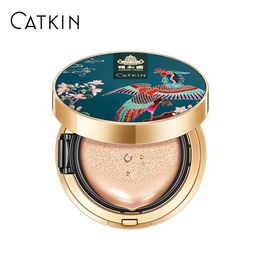 Catkin BB Cream Air Cushion Basic Moisturizing Natural Cover concealerFree Supplement Medium/Light 0. oz 240507