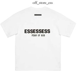 fear of ess Designerchest Letter essentals hoodie Laminated Print Loose Oversize T-Shirt essentialsshorts Cotton Tops For Men And Women Essentialsshirt 747