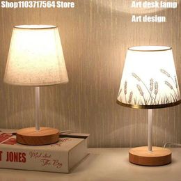 Table Lamps Bedroom Headboard Cloth Lamp Rechargeable Touch Dimming Modern Simple Creative Outdoor Camping Atmosphere Night Light