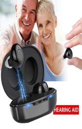 1 Pair USB Rechargeable Mini In Ear Portable Invisible Hearing Aids Assistant Adjustable Tone Sound Amplifier For Deaf Elderly8236796