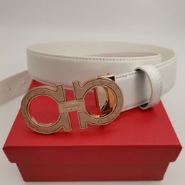 designer belts for men 3.5 cm wide bb simon luxury women belt pure high quality Colour real leather belt body brand logo8 gold buckle Smooth surface white fortune