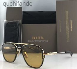 Dita designer sunglasses for women men vintage high end polarized sunglasses New Limited Edition RIKTONTYPE Pilot Sunglasses DTS117 Sun with brand logo and box