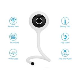 Wireless Camera Kits CCTV Lens Wouwon baby monitor displays temperature playing lullaby Cloudedge p 1080p indoor mini IP WiFi security camera CCTV baby c J240518