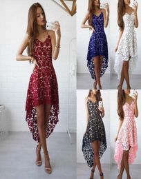 2017 Casual Dresses Women039s clothes UK Womens Lace Evening Cocktail Party Dress Ladies Sleeveless Long Maxi Dress5362086