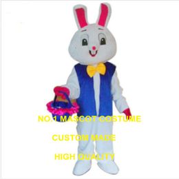 bunny mascot easter rabbit custom cartoon character carnival costume 3384 Mascot Costumes