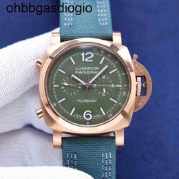 Tam Otomatik Panerass Serisi Designer Watch Mekanik Çok Fonksiyonlu İşaretçi Ekran Moda I6Z2 Saat