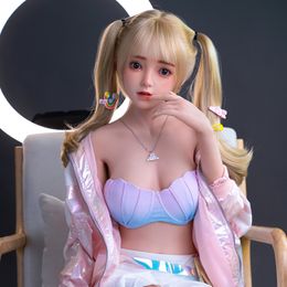 Qianyou Realistic Life Size Big Boobs Sex Doll 148cm 158cm 168cm Full Body All Silicone Lovely Lori Girl Doll Adult Sexy Love Oral SM Sex Toy for Men