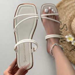 Casual Shoes Fashionable Flat Sandals Women Wear A Variety Of Summer Fairy Style Simple Beach Roman