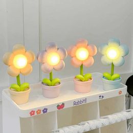 Lamps Shades Mini LED night light cute small table lamp desktop decoration bedside table environmental light childrens toys childrens holiday gifts Y240520VAU6