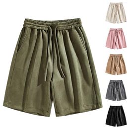 Men's Shorts Cargo Suede Casual Comfort Five Points Pantalones Cortos Hombre Trousers Pants For Men Plus Size